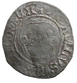 Denier Tournois, 7° type, 1° ém, Montpellier