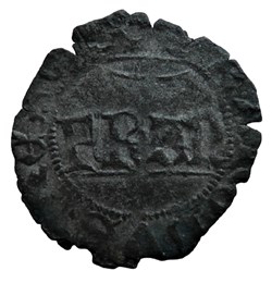 Denier Parisis, 3° type, 1° ém, Chinon ou Orléans