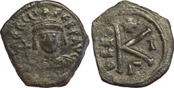 Sear 813 - Heraclius - Half Follis