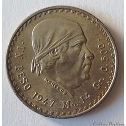 1 Peso 1947