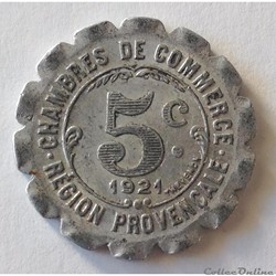 CHAMBRES DE COMMERCE REGION PROVENCALE 10 Centimes