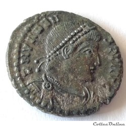 VALENS 1606 Nummus, (PB, Æ 3)