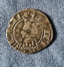 Comté de Provence - Charles II d'Anjou - Double denier (Saint-Remy)