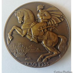 TROISIÈME RÉPUBLIQUE Médaille de mise en service du “Ville d’Alger”