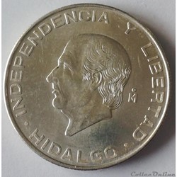 5 Pesos 1955 Hidalgo