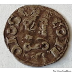 MARQUISAT DE PROVENCE - ALPHONSE DE POITIERS Denier
