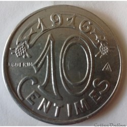 10 CENTIMES CH DE COMMERCE MARSEILLE 1916