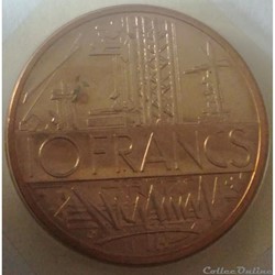 10 francs Mathieu, Tranche A 1984 Pessac F.365/23