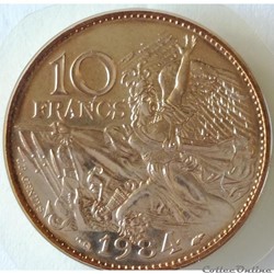 10 francs François Rude 1984 F.369/4