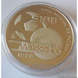 100 Pesos 1986 Coupe du Monde 1986