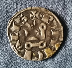Comté de Provence - Charles 1er d'Anjou - Denier tournois (Tarascon)