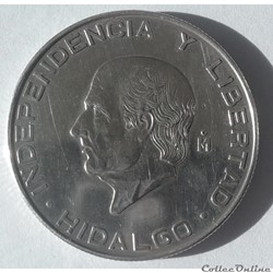 5 Pesos 1955 Hidalgo
