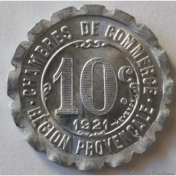 CHAMBRES DE COMMERCE REGION PROVENCALE 10 Centimes