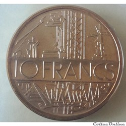 10 francs Mathieu, tranche B 1984 Pessac F.365/24