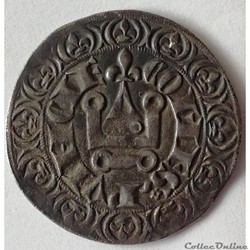 COMTÉ DE PROVENCE - CHARLES II D'ANJOU GROS TOURNOIS d’AVIGNON