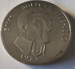 PANAMA 20 Balboas 1973 Simon Bolivar