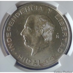 10 Pesos 1956 Miguel Hidalgo y Costilla