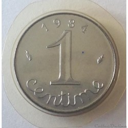 1 centime Épi 1984 Pessac F.106/41