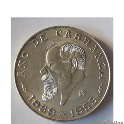 5 Pesos 1959 Caranza