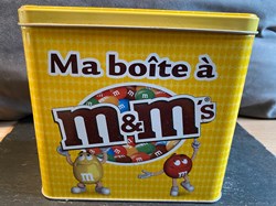 Boite M&M'S Ma boite m&m's