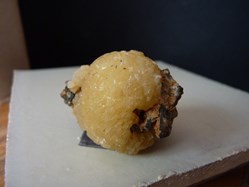Stellerite sur Epidote, Mali, Bangoudou