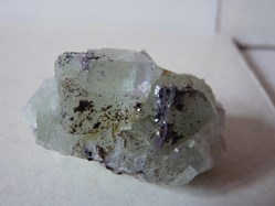 Fluorine verte et Pyrite, Maroc, El Hammam