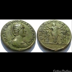 Otacilia Severa - Sesterce - PIETAS AVGVSTAE