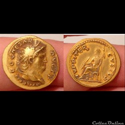 Neron - Aureus - IVPPITER CVSTOS