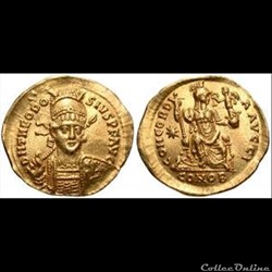 Théodose II - Solidus - CONCORDIA AVGGI