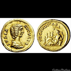 Julia Domna - denier - aureus