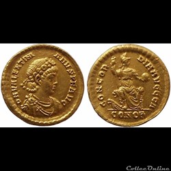 Valentinien II - solidus