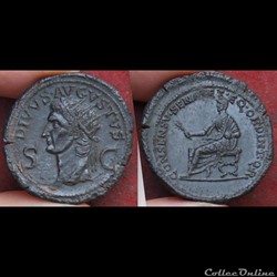 Auguste - Dupondius - restitution de Caligula
