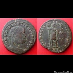Diocletien - follis "hybride"