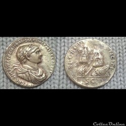 Trajan - sesterce - S P Q R OPTIMO PRINCIPI (Dacie)