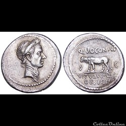 Jules César - Denier - Voconius