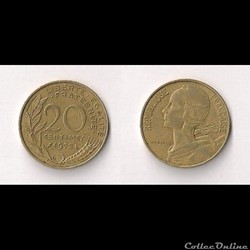 20 Cts Marianne 1972