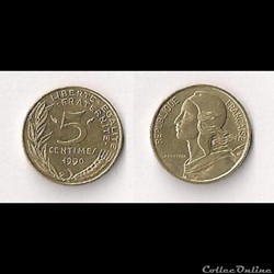5 Cts Marianne 1990