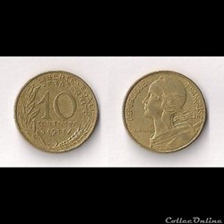 10 Cts Marianne 1977