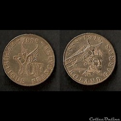 10 Francs Roland Garros 1988 (Tranche B)