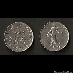 1 Franc Semeuse 1970