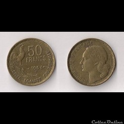 50 Francs Guiraud 1954 B