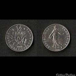 1/2 Franc Semeuse 2000
