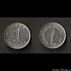 1 Centime Épi 1964