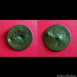 5 Cts Napoléon III 1856B Regravée "SEDAN" et "SALOP"