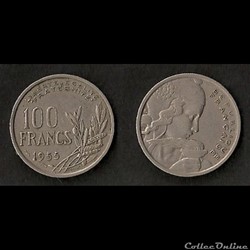 100 Francs Cochet 1955