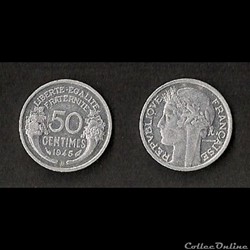50 Cts Morlon Alu 1945 B