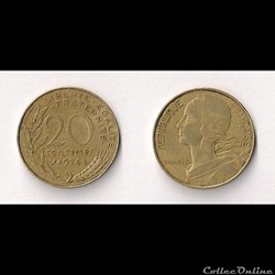 20 Cts Marianne 1974