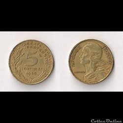 5 Cts Marianne 1966