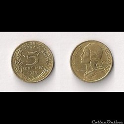 5 Cts Marianne 1979