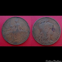 10 Cts Daniel-Dupuis 1913